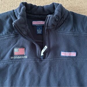 Vineyard vines shep shirt pullover, “Minnesota” personalization